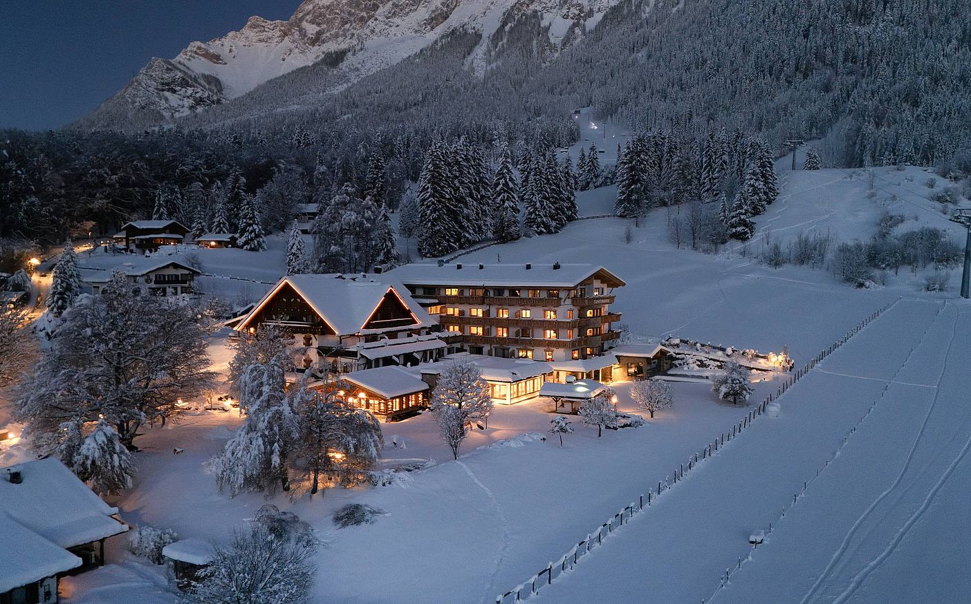 Unvergessliche Momente im Vier-Sterne-Hotel Ehrwald
