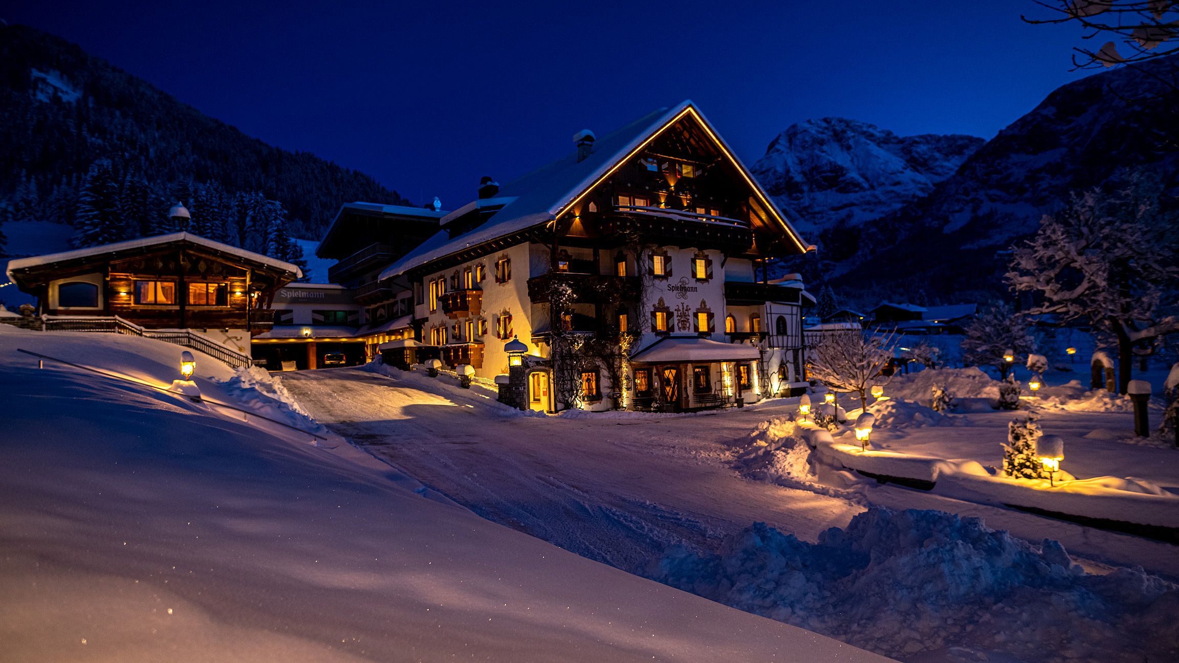 Spielmann: het Hotel Tirol, vakantie in Ehrwald 